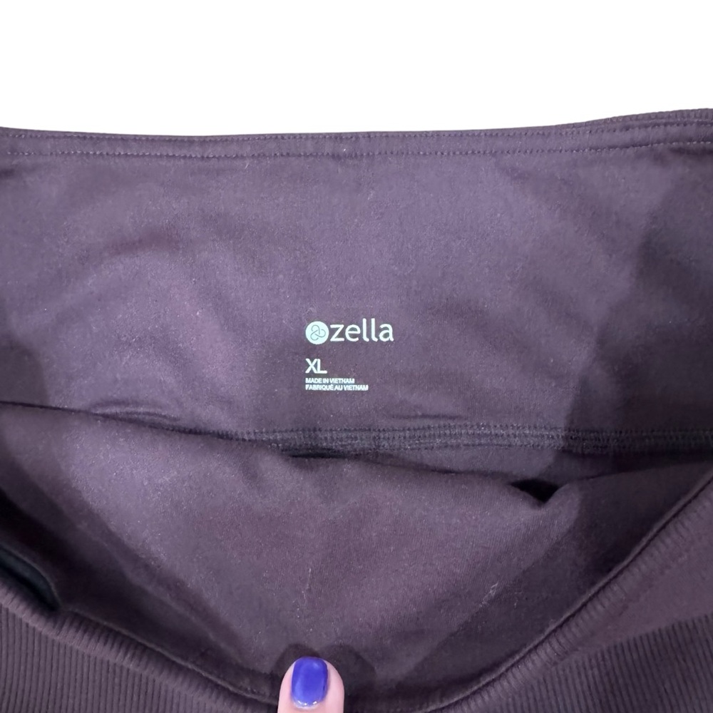 Zella Women’s Dark Purple Leggings Size XL - Picture 3 of 5